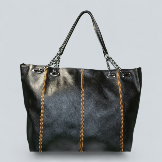 ‘Averelle’ Chain-Handle Tote