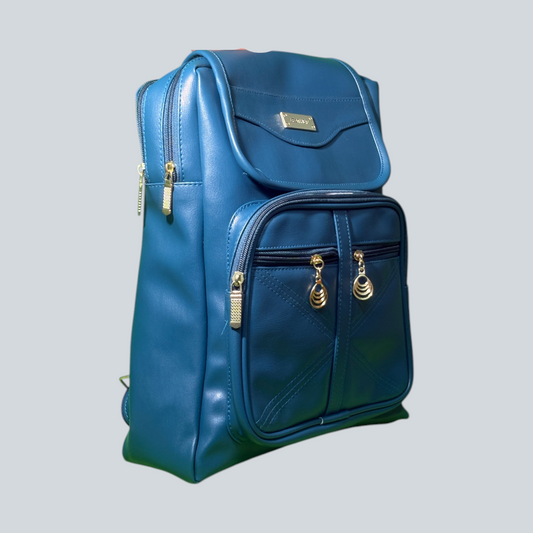 ‘Azure Crest’ Luxe Backpack