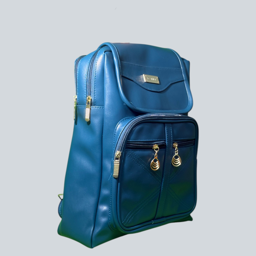 ‘Azure Crest’ Luxe Backpack