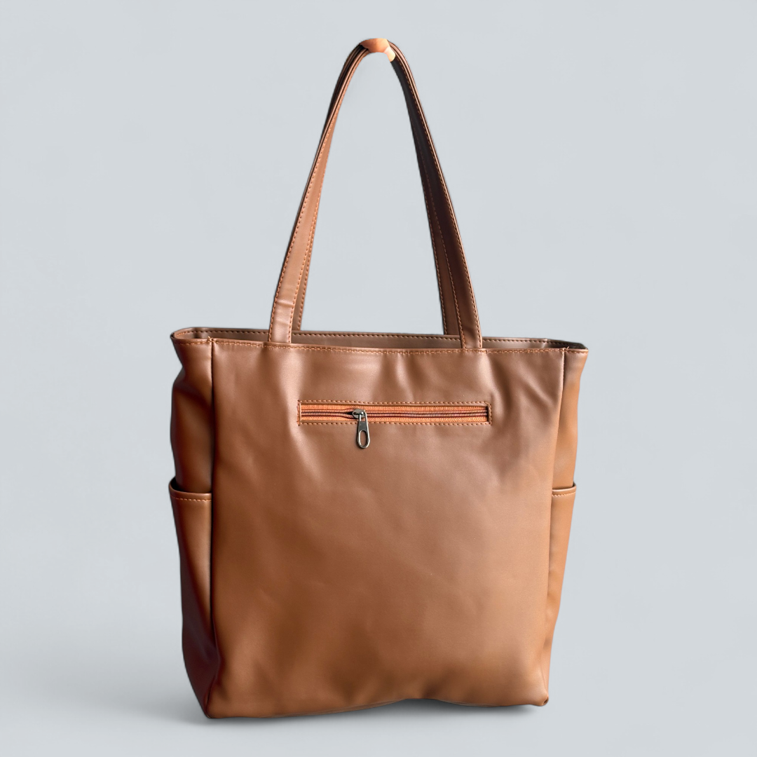 ‘Elvona’ Pleated Utility Tote