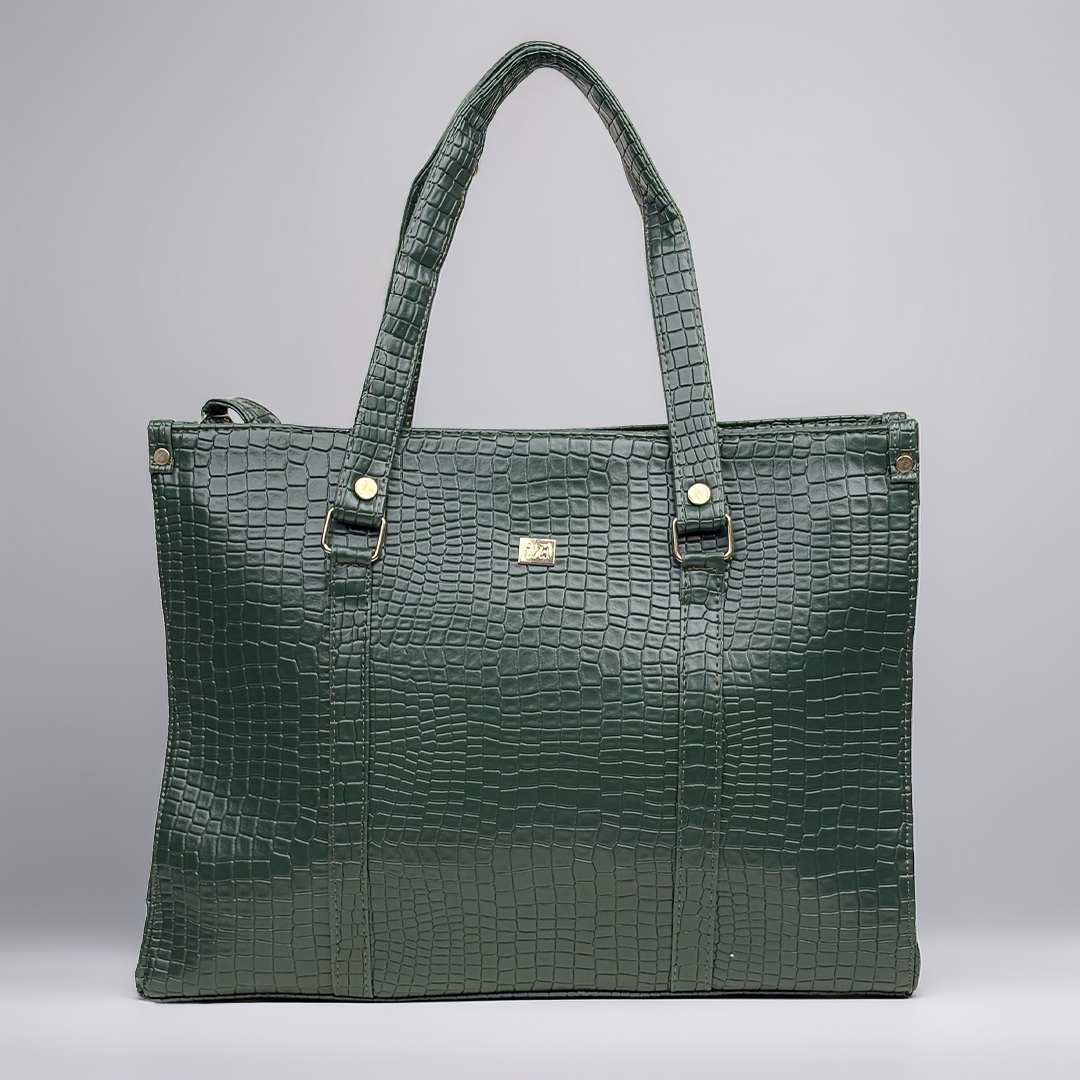 ‘Aurevia’ Structured Work Tote [CROC]