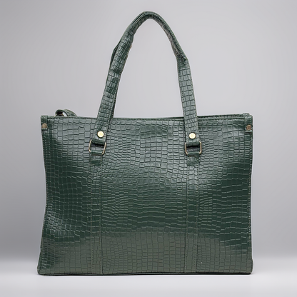 ‘Aurevia’ Structured Work Tote [CROC]