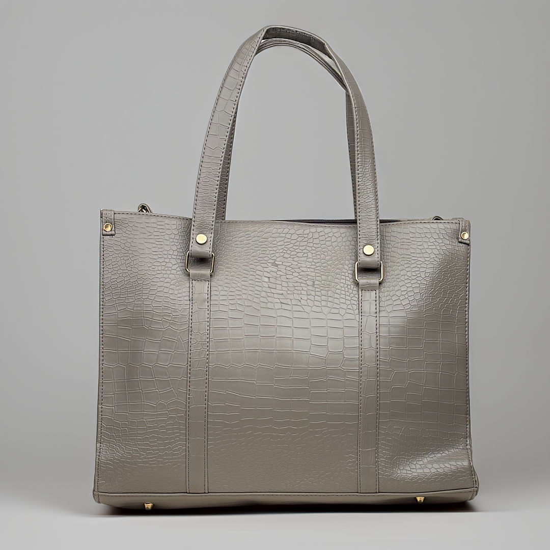 ‘Aurevia’ Structured Work Tote [CROC]