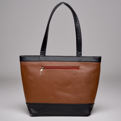 ‘Calvera’ Contrast Trim Classic Tote