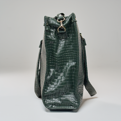 ‘Aurevia’ Structured Work Tote [CROC]