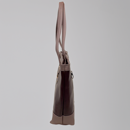 ‘Calvera’ Contrast Trim Classic Tote