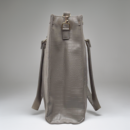 ‘Aurevia’ Structured Work Tote [CROC]