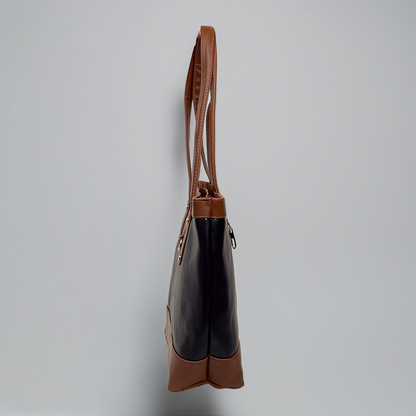 ‘Calvera’ Contrast Trim Classic Tote