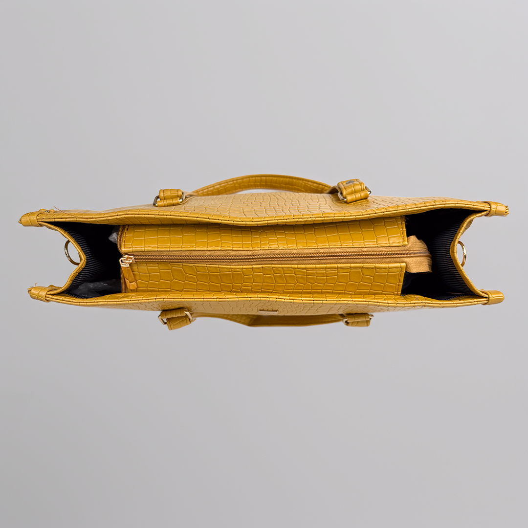 ‘Aurevia’ Structured Work Tote [CROC]
