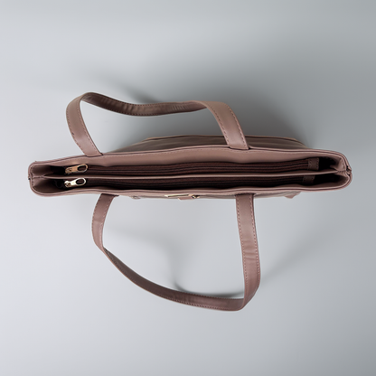 ‘Calvera’ Contrast Trim Classic Tote