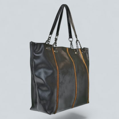 ‘Averelle’ Chain-Handle Tote