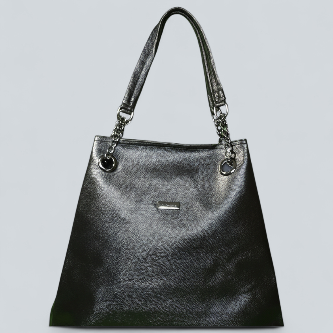 ‘Vantara’ Chain-Link Shoulder Tote