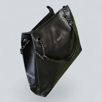 ‘Vantara’ Chain-Link Shoulder Tote