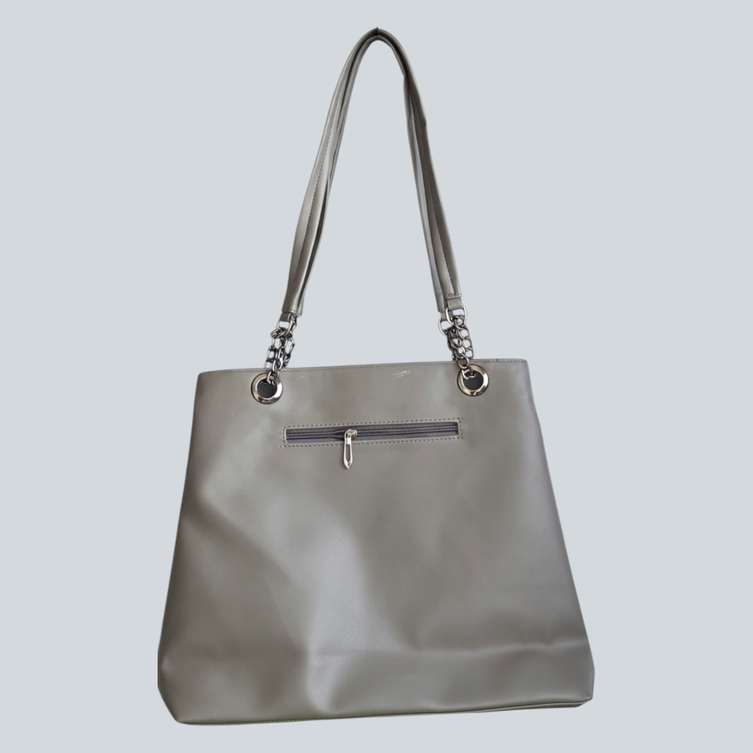‘Seravia’ Vertical Zip Shoulder Tote