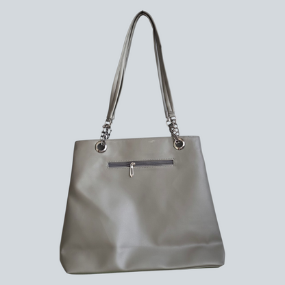 ‘Seravia’ Vertical Zip Shoulder Tote