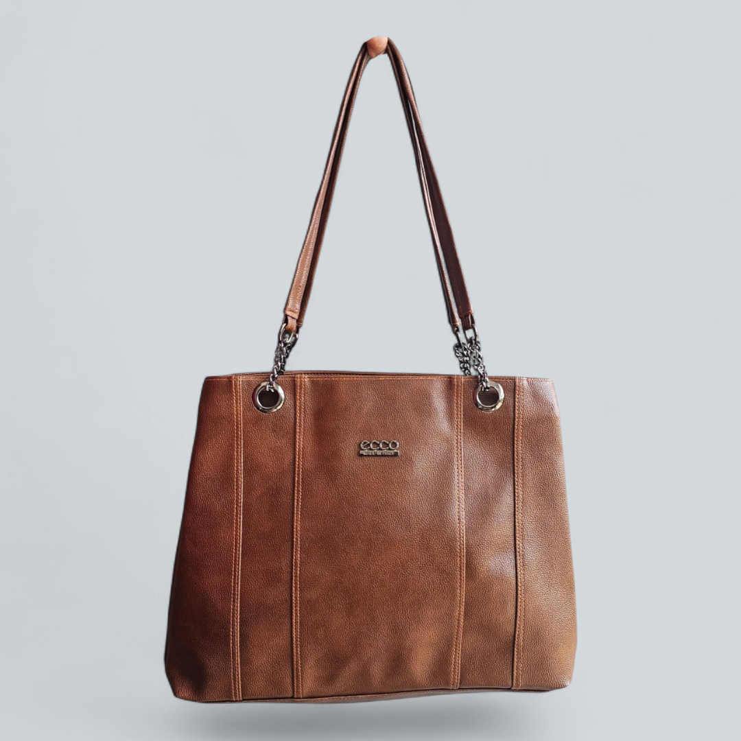 ‘Bravelle’ Chain Strap Structured Tote