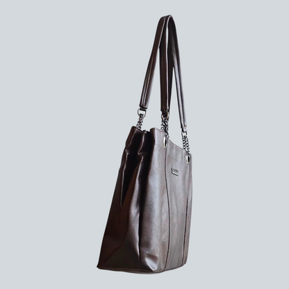 ‘Bravelle’ Chain Strap Structured Tote