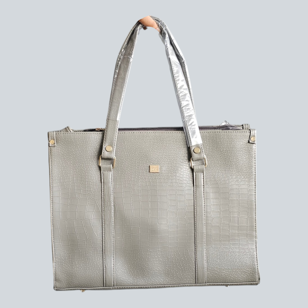 ‘Aurevia’ Structured Work Tote [CROC]