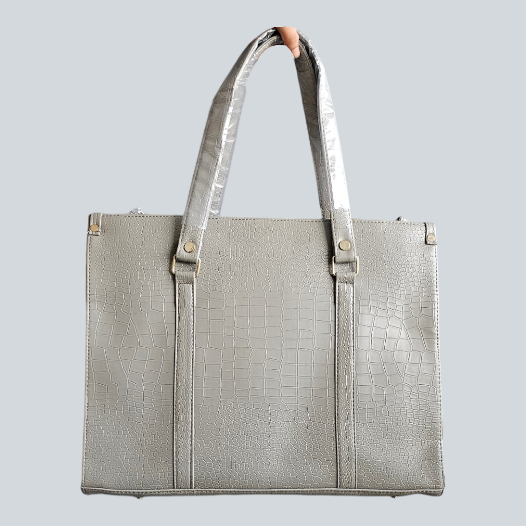 ‘Aurevia’ Structured Work Tote [CROC]