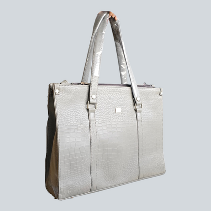 ‘Aurevia’ Structured Work Tote [CROC]