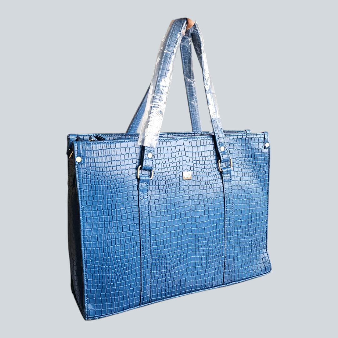 ‘Aurevia’ Structured Work Tote [CROC]