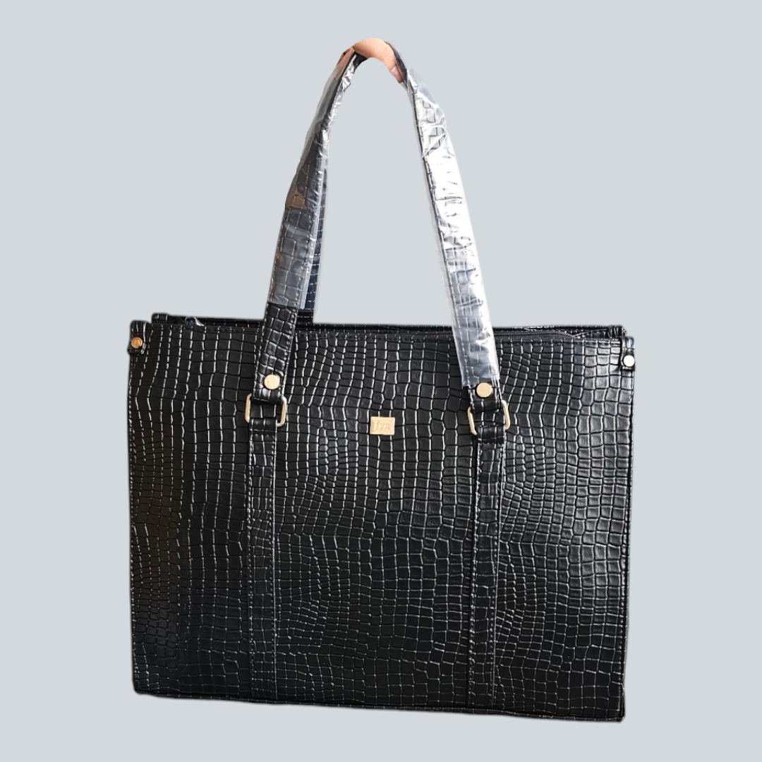 ‘Aurevia’ Structured Work Tote [CROC]