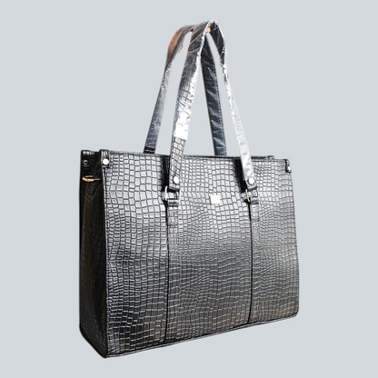 ‘Aurevia’ Structured Work Tote [CROC]