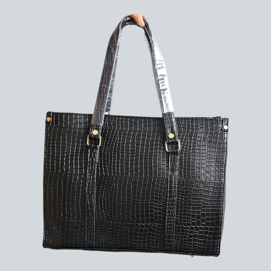 ‘Aurevia’ Structured Work Tote [CROC]