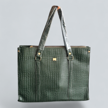 ‘Aurevia’ Structured Work Tote [CROC]