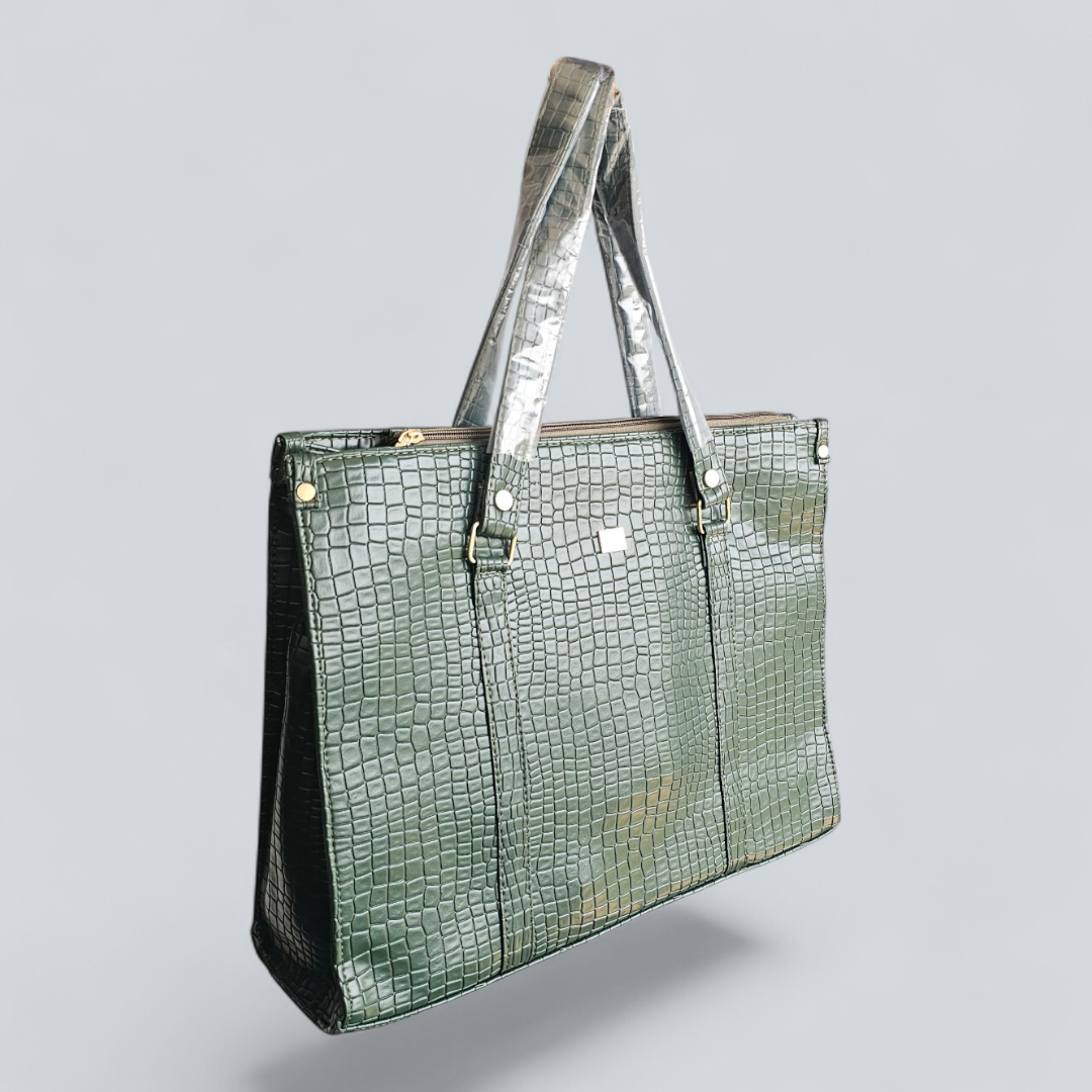 ‘Aurevia’ Structured Work Tote [CROC]