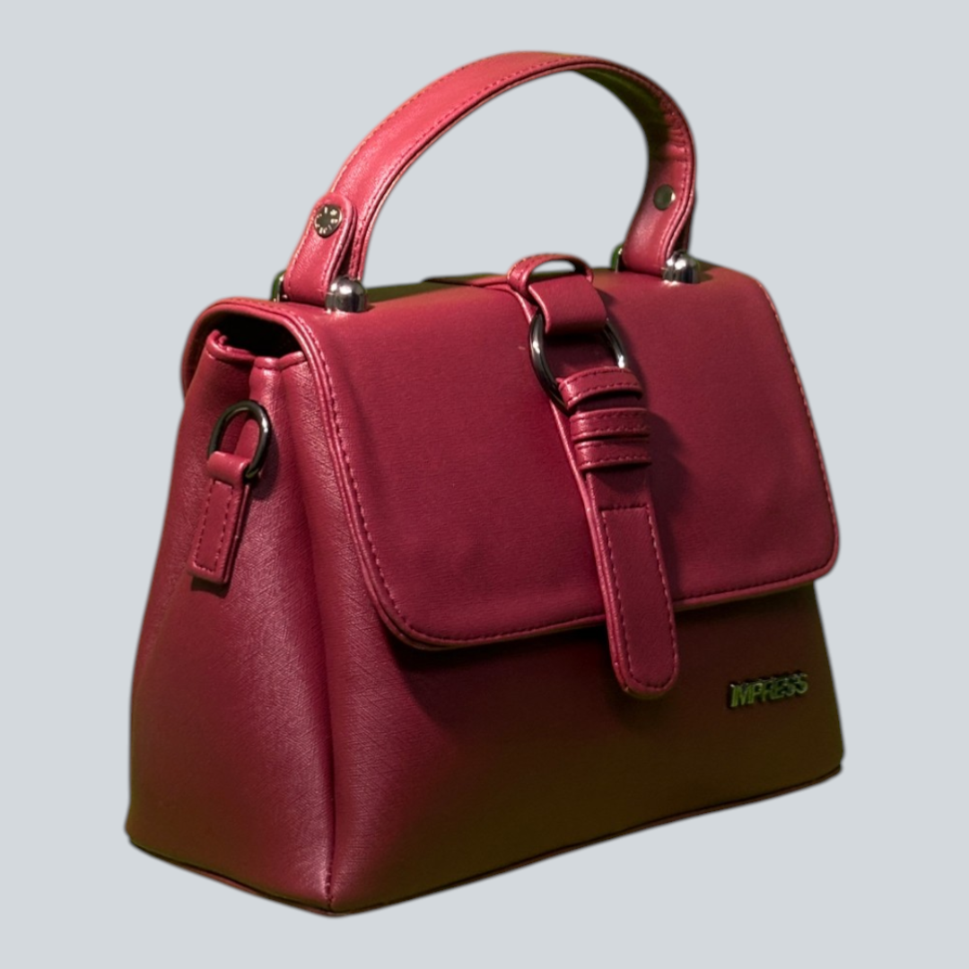 ‘Valenne Buckle’ Top Handle Bag