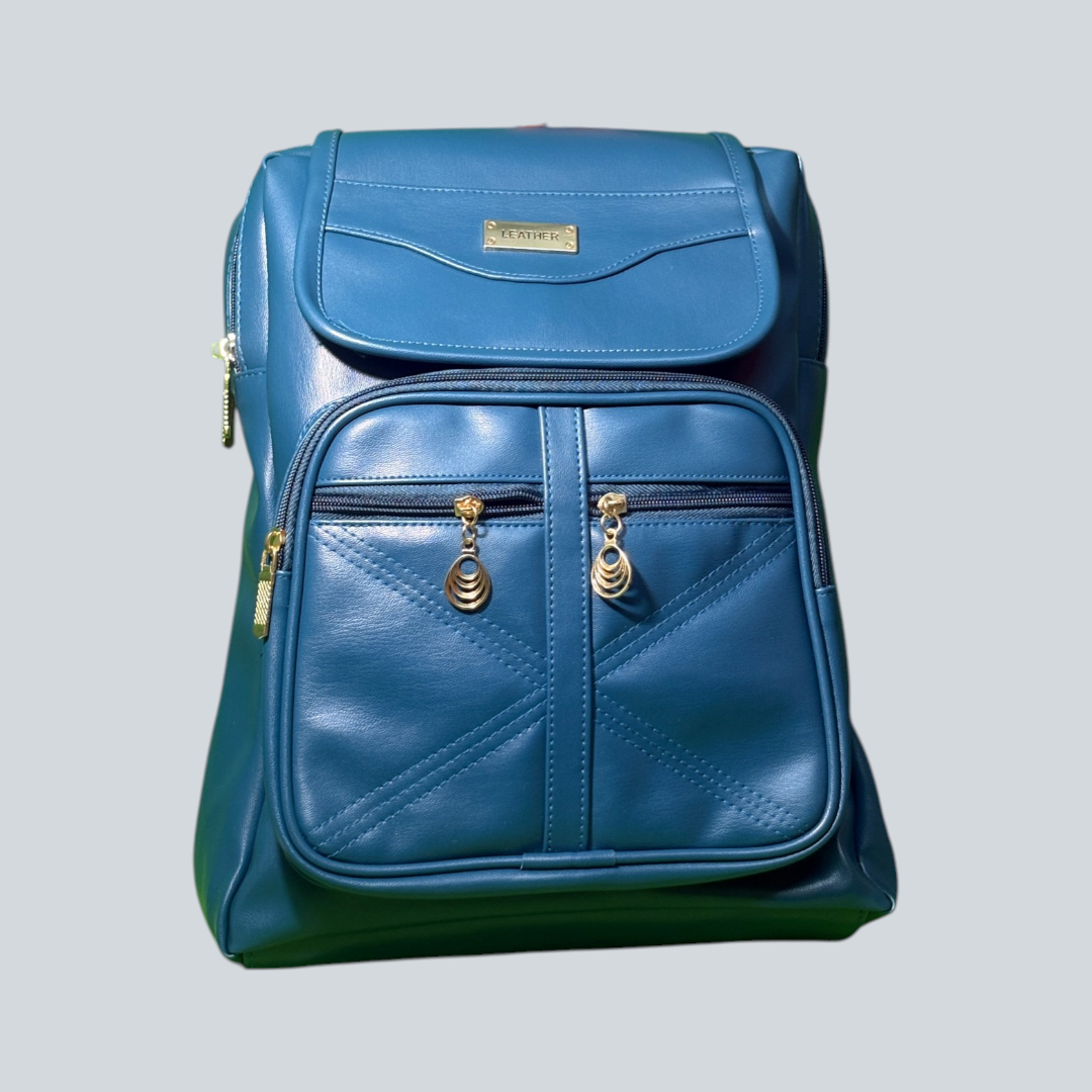 ‘Azure Crest’ Luxe Backpack