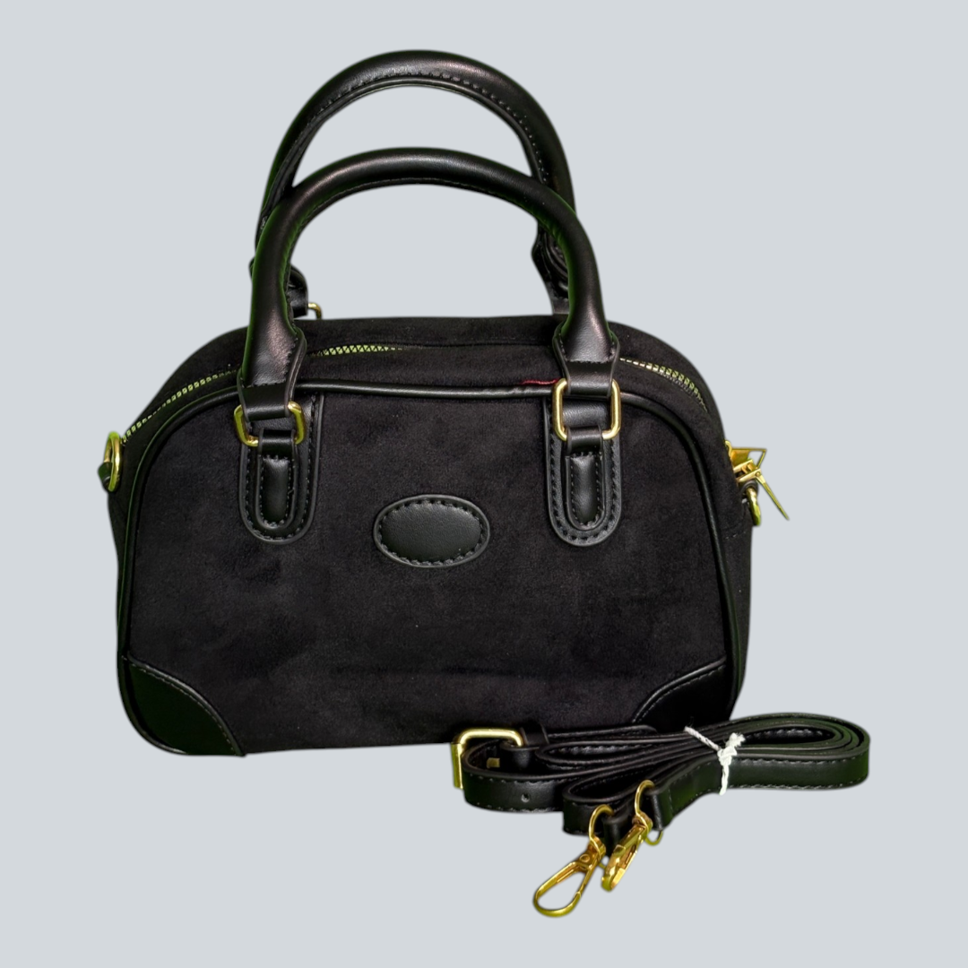 ‘Veloura Mini’ Classic Boston Bag