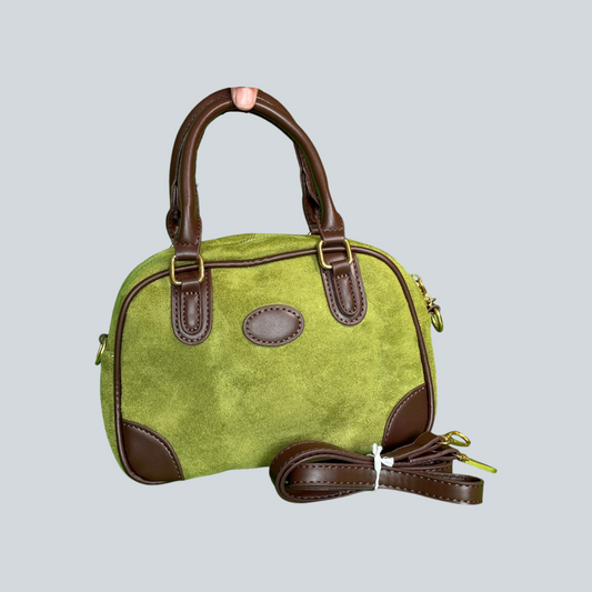 ‘Veloura Mini’ Classic Boston Bag