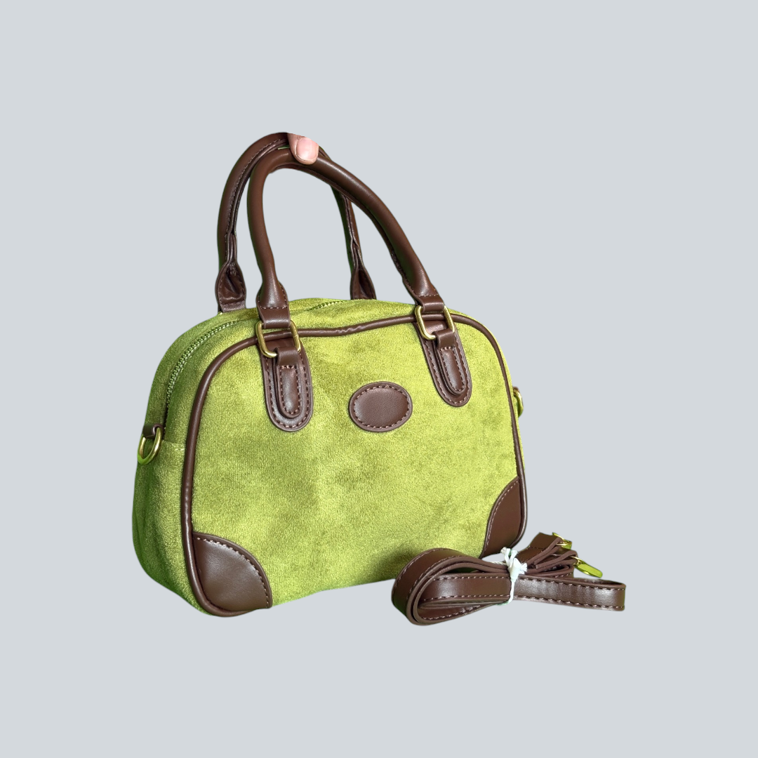 ‘Veloura Mini’ Classic Boston Bag