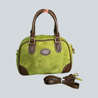 ‘Veloura Mini’ Classic Boston Bag