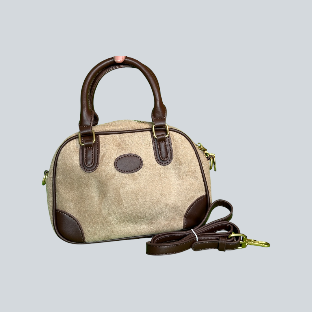 ‘Veloura Mini’ Classic Boston Bag