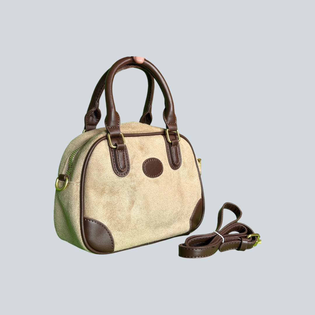 ‘Veloura Mini’ Classic Boston Bag