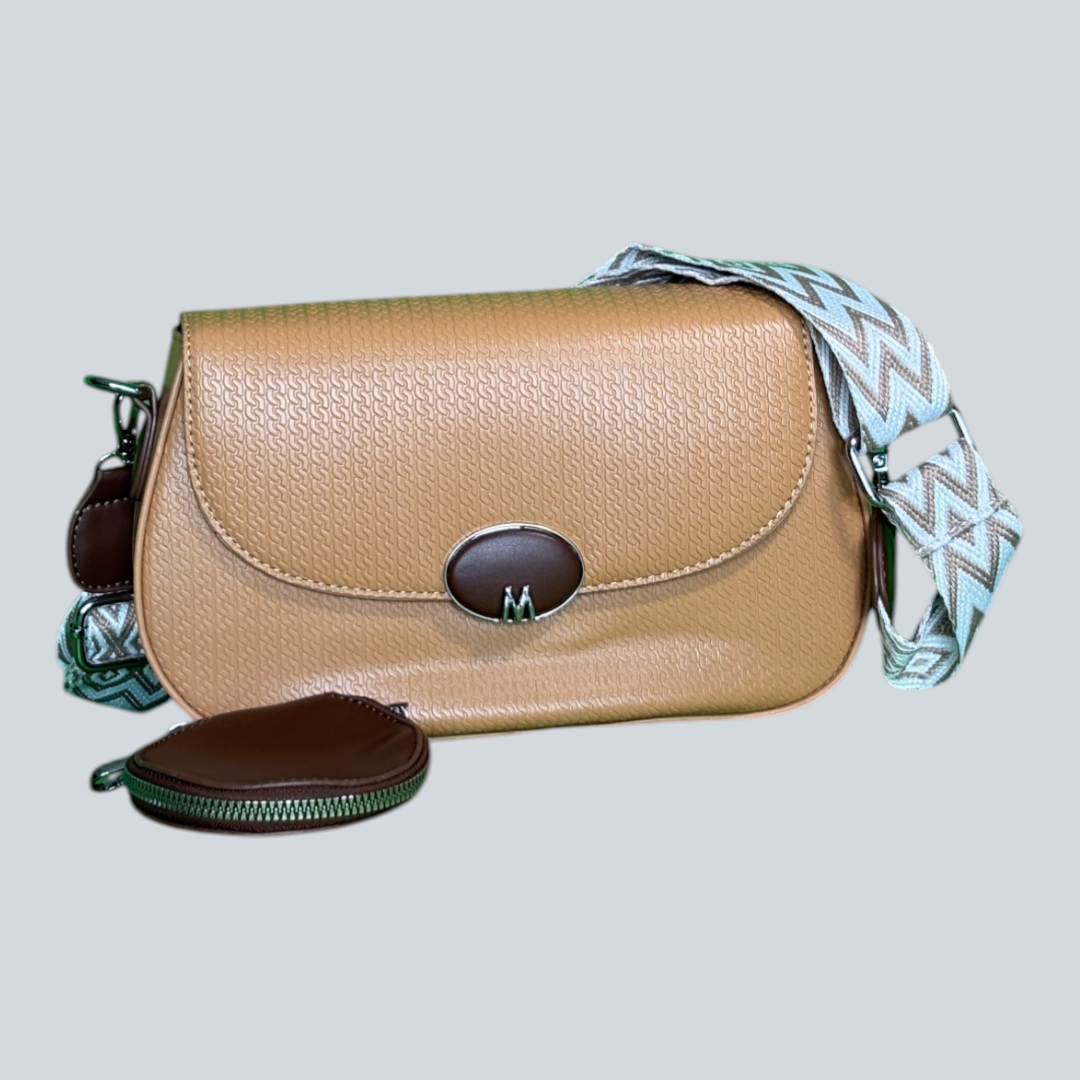 ‘Zaviera’ Textured Flap Sling