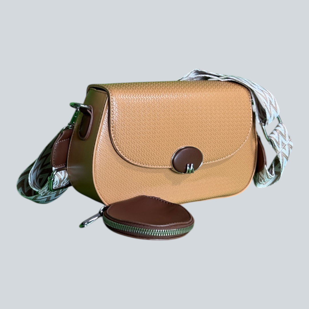 ‘Zaviera’ Textured Flap Sling