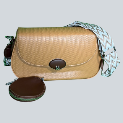 ‘Zaviera’ Textured Flap Sling