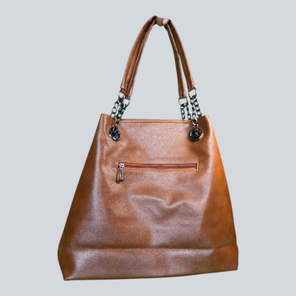 ‘Vantara’ Chain-Link Shoulder Tote