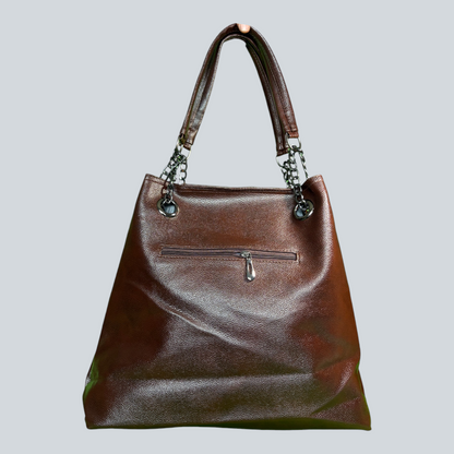 ‘Vantara’ Chain-Link Shoulder Tote