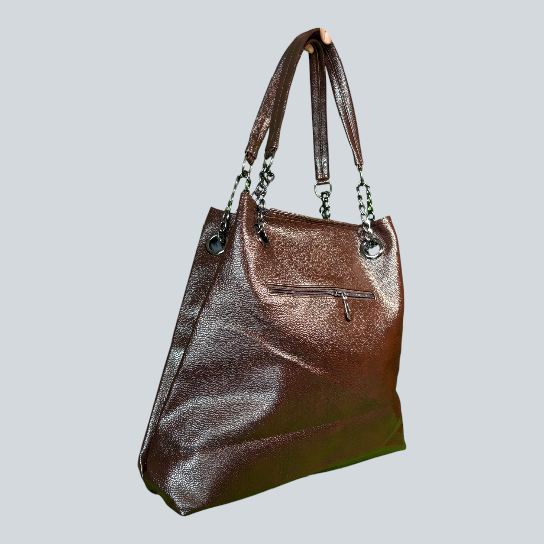 ‘Vantara’ Chain-Link Shoulder Tote