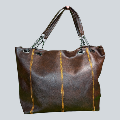 ‘Averelle’ Chain-Handle Tote