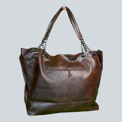 ‘Averelle’ Chain-Handle Tote