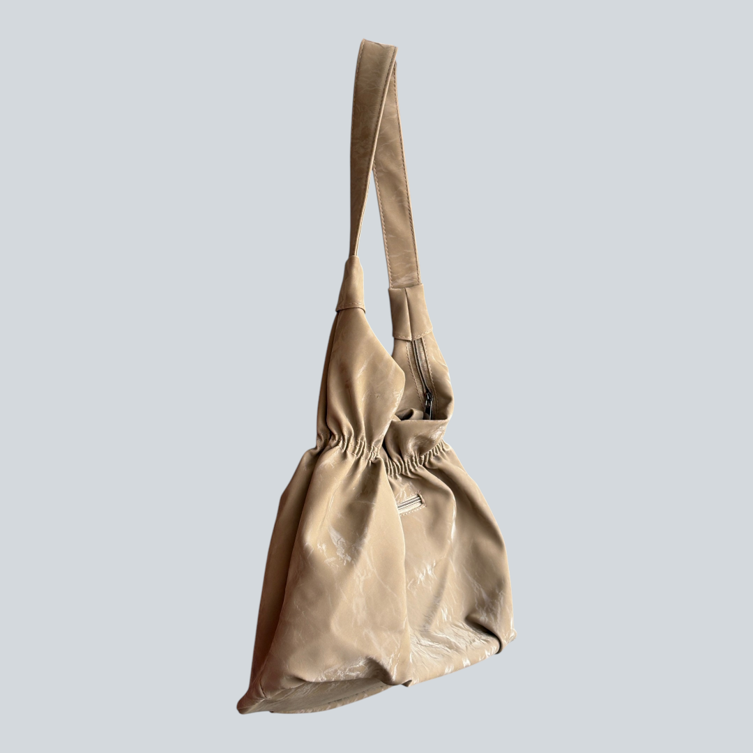 ‘Eloria’ Ruched Shoulder Bag