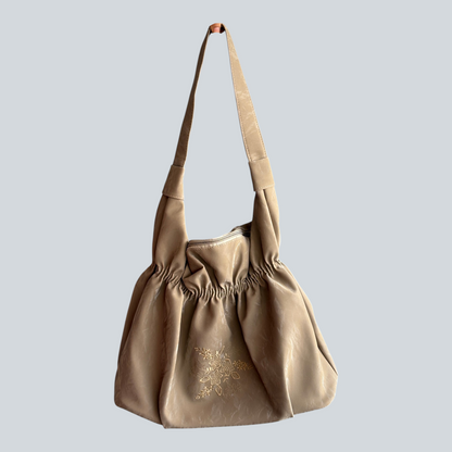 ‘Eloria’ Ruched Shoulder Bag