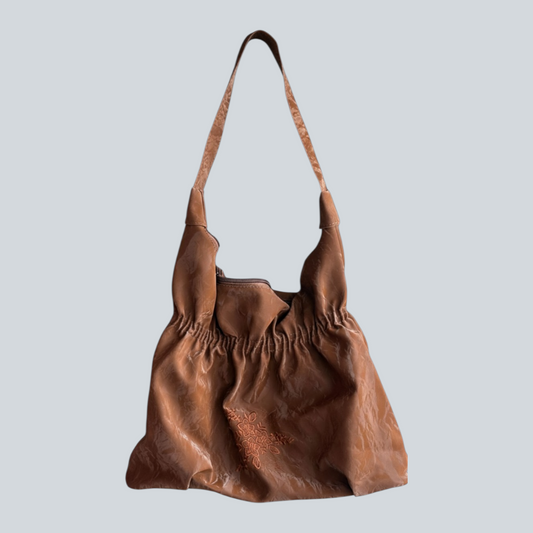 ‘Eloria’ Ruched Shoulder Bag