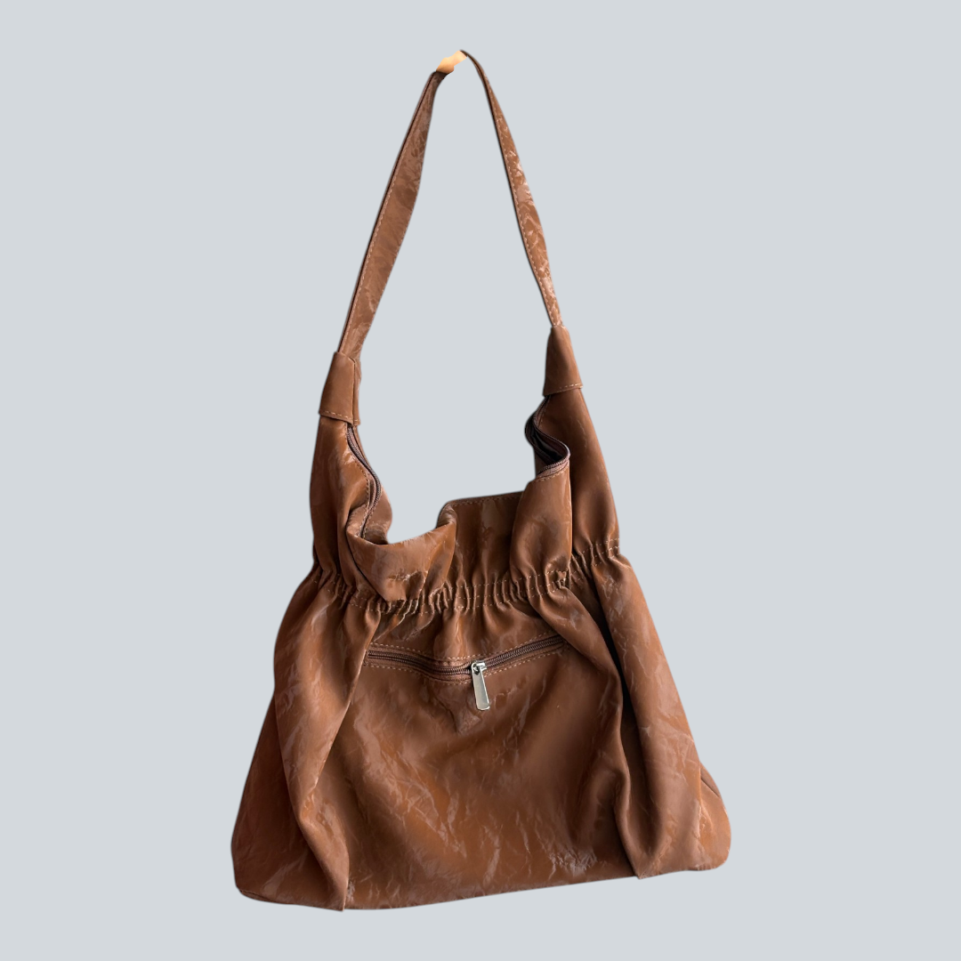 ‘Eloria’ Ruched Shoulder Bag